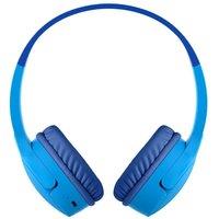BELKIN SoundForm Mini AUD002BTBLV3 Wireless Bluetooth Kids Headphones - Blue, Blue