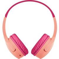 BELKIN SoundForm Mini AUD002BTPKV3 Wireless Bluetooth Kids Headphones - Pink, Pink