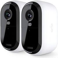ARLO Essential 2K Quad HD WiFi Security Camera - 2 Cameras, White, White