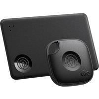 TILE Starter (2024) Mate & Slim Bluetooth Tracker Bundle - Black, Black