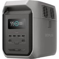 ECOFLOW DELTA 3 1500 Wh Portable Power Station, Silver/Grey