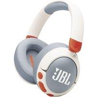 JBL Junior 470NC Wireless Bluetooth Noise-Cancelling Kids Headphones - White, White
