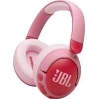 JBL Junior 470NC Wireless Bluetooth Noise-Cancelling Kids Headphones - Pink, Pink