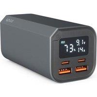EPICO Aluminium PD 20000 mAh Portable Power Bank - Grey, Silver/Grey