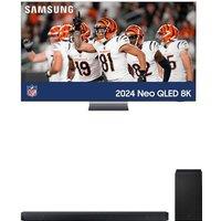 85" Samsung QE85QN900DTXXU Smart 8K HDR Neo QLED TV & HW-Q700D/XU 3.1.2 Wireless Sound Bar Bundle, Black