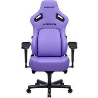 ANDASEAT Kaiser 4 Series Premium Gaming Chair - XL, Zen Purple, Purple,Black