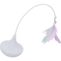 M-PETS Swing Tumbler Interactive Cat Toy - White, White