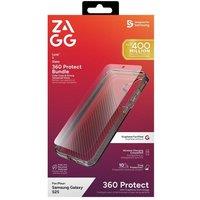 ZAGG Galaxy S25 Luxe Case & Screen Protector Bundle, Clear