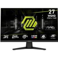 Msi MAG 274QF X24 Quad HD 27" IPS LCD Gaming Monitor - Black, Black