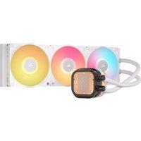 CORSAIR iCUE LINK TITAN 360 RX LCD 360 mm Liquid CPU Cooler - RGB LED, White, White