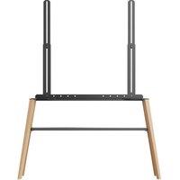TTAP ROMA-LIGHT 991 mm TV Stand with Bracket - Brown and Black, Black,Brown