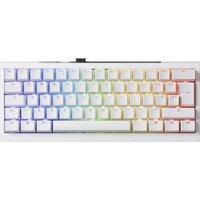 DUCKY One X Mini Wireless Mechanical Gaming Keyboard - White, White