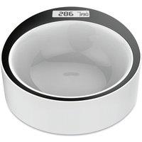 M-PETS Yumi Smart Pet Bowl - White & Black, White,Black