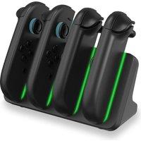 GOJI Nintendo Switch 2 Joy-Con 4-in-1 Charging Station - Black