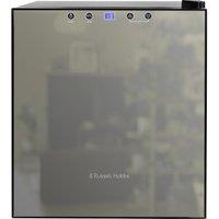 RUSSELL HOBBS RH15WC201MR Wine Cooler - Black Mirror, Black