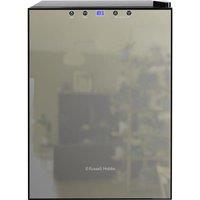 RUSSELL HOBBS RH20WC201MR Wine Cooler - Black & Silver, Silver/Grey,Black