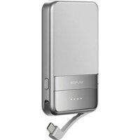 ECOFLOW RAPID 5000 mAh Portable Magnetic Power Bank - Silver, Silver/Grey
