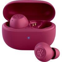 JLAB Go POP ANC Wireless Bluetooth Noise-Cancelling Earbuds - Fuchsia, Pink