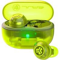JLAB Go POP ANC Wireless Bluetooth Noise-Cancelling Earbuds - Transparent Neon Green, Green