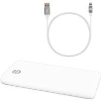 OUR PURE PLANET OPP200 10000 mAh Portable Power Bank - White, White