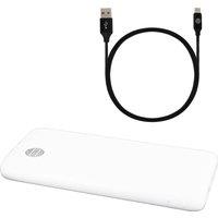 OUR PURE PLANET OPP201 10000 mAh Portable Power Bank - White, White