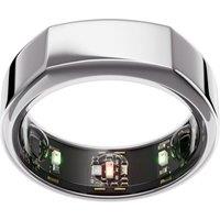 OURA Ring Gen3 Heritage - Silver, Size 10, Silver/Grey