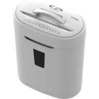 LOGIK LMNCT26 Cross Cut Paper Shredder - White