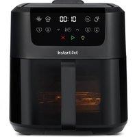 INSTANT Vortex Clearcook Dual Basket Air Fryer - Black, Black
