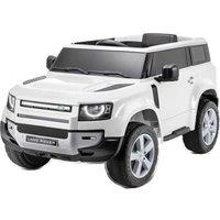 XOOTZ Land Rover Defender Kids' Electric Ride-On Car - White, White