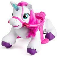 XOOTZ Magical Unicorn Kids' Electric Ride-On Toy - White & Pink, Pink,White