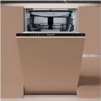 HOTPOINT HP4ID11CS80UK Slimline Fully Integrated Dishwasher, Black