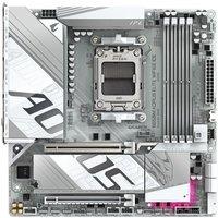 GIGABYTE Aorus Elite WiFi6E Ice B850M AM5 Motherboard, White