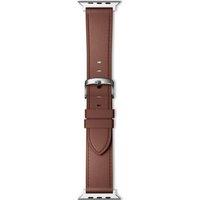 EPICO Apple Watch 42 - 49 mm Leather Strap - Brown, Brown