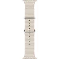 Epico Ocean Apple Watch 38 - 41 mm Silicone Strap - Ivory, Cream