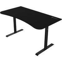 AROZZI Arena Medium Gaming Desk - Pure Black, Black