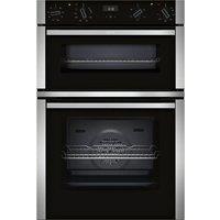NEFF N50 U1ACE2AN3B Electric Built-in Double Oven - Stainless Steel, Stainless Steel