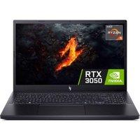Acer Nitro V15 15.6 Refurbished Gaming Laptop - AMD Ryzen 5, RTX 3050, 512 GB SSD (Very Good Condition), Black