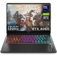 HP OMEN Transcend 14-fb0005na 14" Refurbished Gaming Laptop - IntelCore Ultra 7, RTX 4060, 1 TB SSD (Very Good Condition), Black