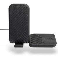 ZENS Modular Series Qi 2-in-1 Magnetic 15 W Wireless Charger - Black, Black