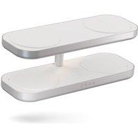 ZENS Quattro Pro 4 Qi2 4-in-1 Magnetic 15 W Wireless Charger - White, White