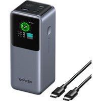 UGREEN Nexode 20000 mAh Portable Power Bank - Grey, Silver/Grey
