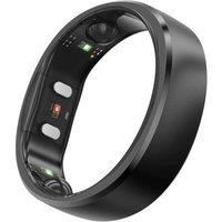 RINGCONN Gen 2 Smart Ring - Matte Black, Size 9, Black