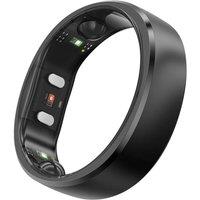 RINGCONN Gen 2 Smart Ring - Matte Black, Size 11, Black