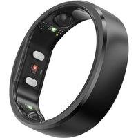RINGCONN Gen 2 Smart Ring - Matte Black, Size 13, Black