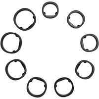 RINGCONN Smart Ring Gen 2 Sizing Kit, Black