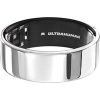 ULTRAHUMAN Ring Air - Space Silver, Size 8, Silver/Grey