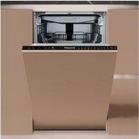 HOTPOINT HP6IC11BS7LA0UK Slimline Fully Integrated Dishwasher, Black