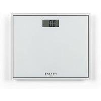 SALTER 9207TE BK3RCFXTE Compact Glass Digital Bathroom Scale - White, Black