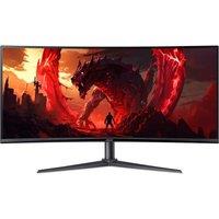 ACER Nitro XZ342CU V3bmiiphx Quad HD 34" Curved VA LED Gaming Monitor - Black, Black