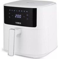TOWER Vortx T17169WHT Air Fryer - White, White